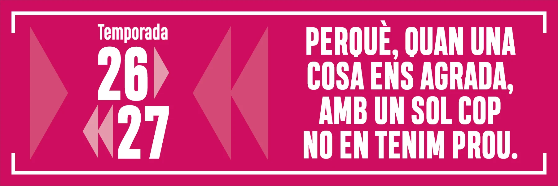 Temporada 26/27