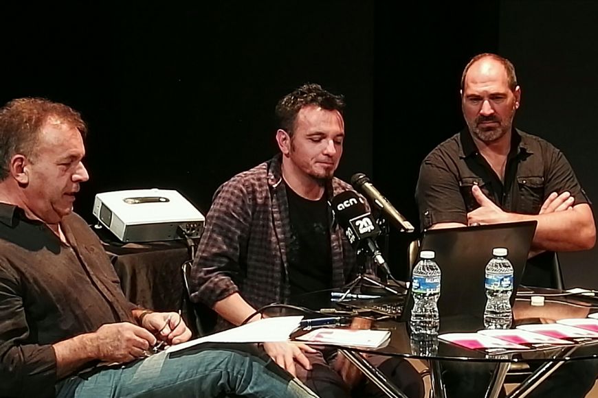 Els directors Ramon Godino, Jofre Blesa i Esteve Rovira Els directors Ramon Godino, Jofre Blesa i Esteve Rovira